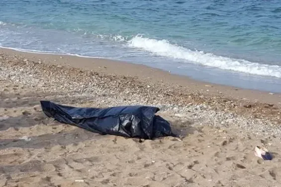 The sea washes up a headless body on Martil beach
