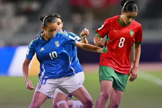 Morocco's U17 women's team falls to Italy in World Cup group stage match