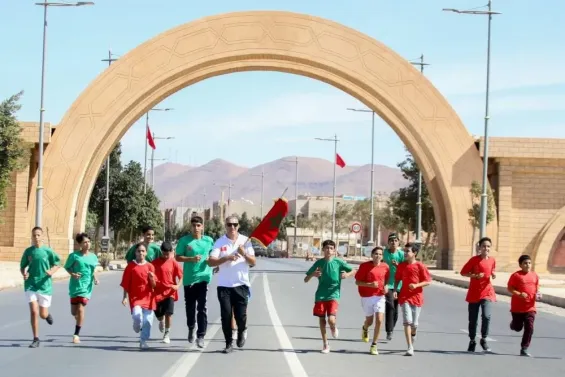 Green March relay race celebrates 50th anniversary with 10th stage in Guelmim