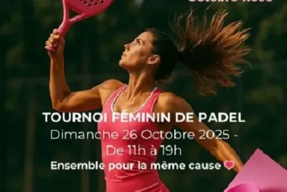 Women's Padel tournament in Marrakech champions breast cancer awareness