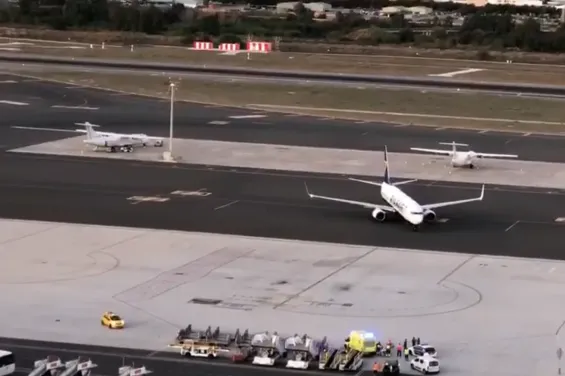 Ryanair flight to Marrakech makes emergency landing in Malaga due to medical issue