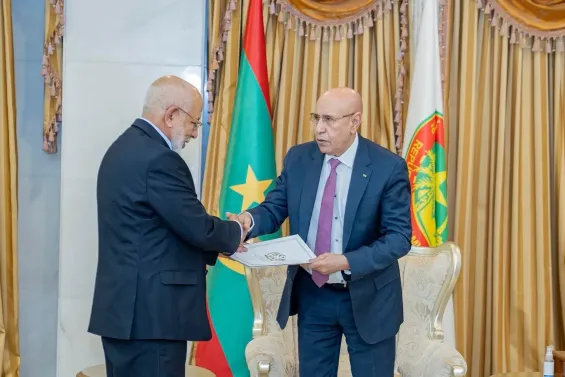 Mauritania : President El Ghazouani receives Polisario political and military delegation