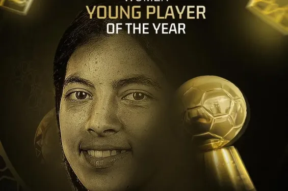 Doha Madani shines as Best Young Player at CAF Awards in Rabat