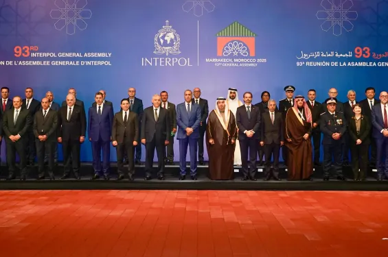 Interpol General Assembly in Marrakech : Global police leaders tackle crime and cybersecurity