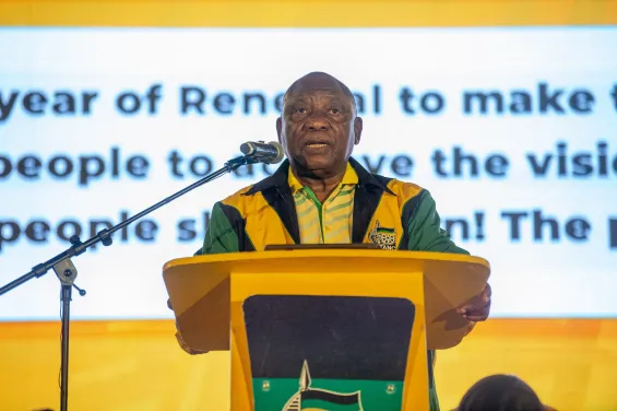 Cyril Ramaphosa, President of South Africa / DR