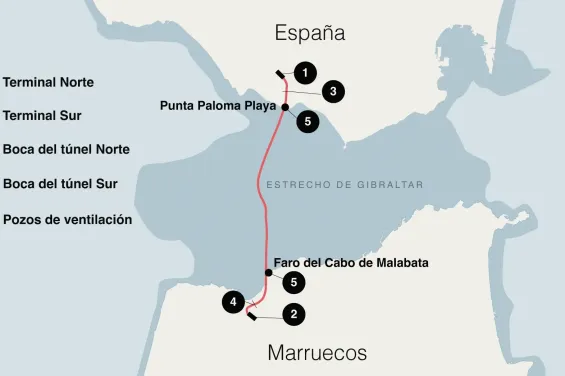 Morocco and Spain underwater tunnel deemed technically feasible by new study