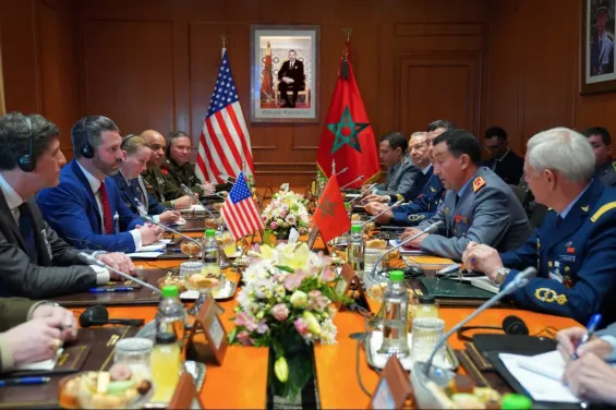 United States : The Deputy Assistant Secretary of Defense received in Morocco
