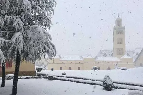 Morocco braces for strong winds snowfall and heavy rain from Monday to Wednesday