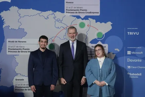 A young Moroccan wins the Princess of Girona Social Award 2026 in Barcelona