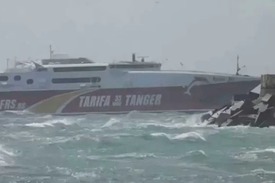 Algeciras and Tarifa ports suspend Tangier connections due to severe weather