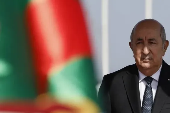 Algerian President Abdelmadjid Tebboune / Ph. Ludovic Marin - AFP
