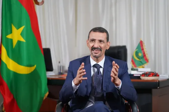 Houssein Ould Meddou, spokesperson for the Mauritanian government / DR