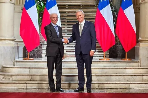 Morocco’s Parliament Speaker meets Chile’s new President in Santiago