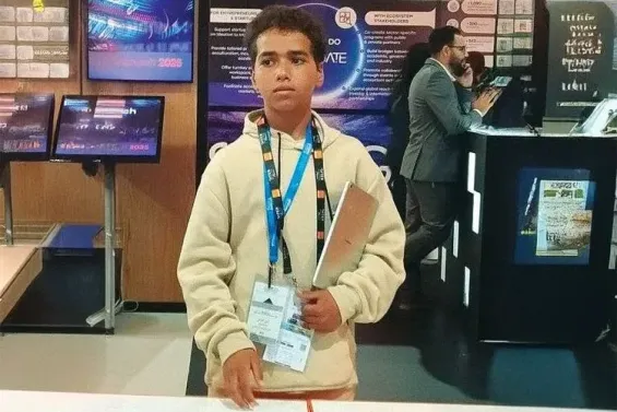Young Moroccan inventor Amine Akhbach creates smart solutions from childhood curiosity