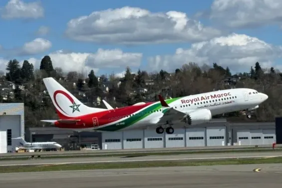 Royal Air Maroc receives first Boeing 737-8 MAX from ACG to modernize fleet