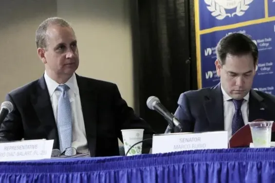 Mario Díaz-Balart and Marco Rubio / Archive - DR