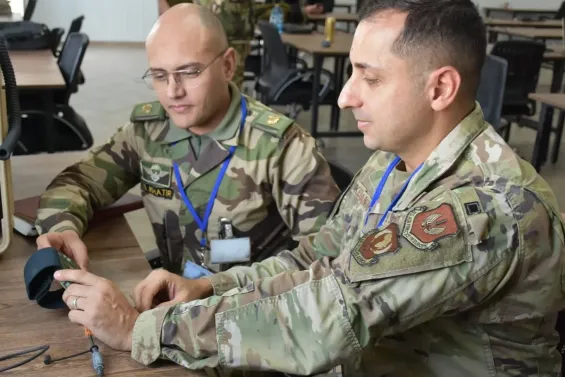 The United States integrates Morocco into the Link-16 network used by NATO allies