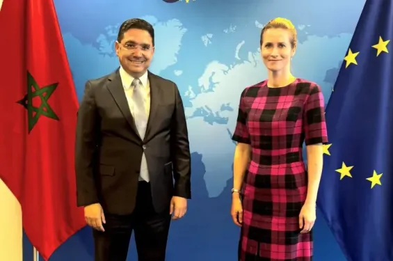 Kaja Kallas and the Moroccan Foreign Minister, Nasser Bourita / Archive photo