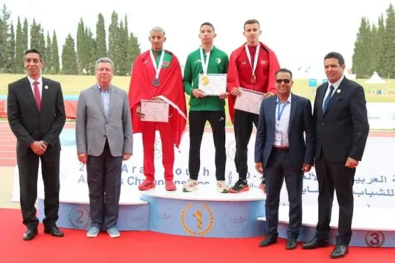 Moroccan U20 athletes shine with seven medals on day one of Arab championships in Tunis