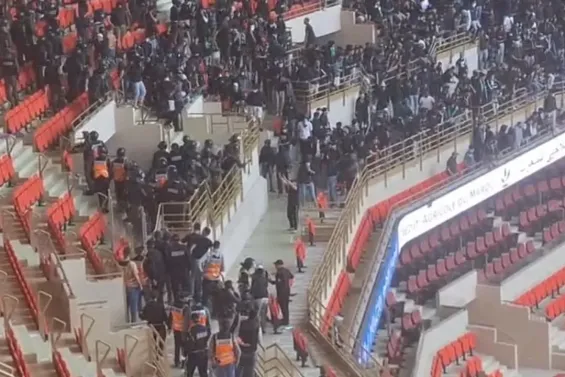 Rabat prosecutor orders detention of 136 after football match riots at Moulay Abdellah stadium