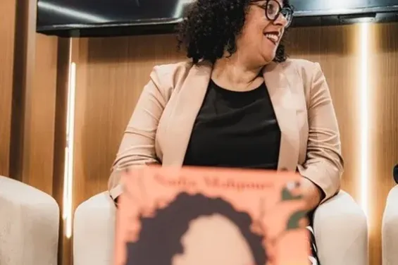 The Moroccan-Australian author Nadia Mahjouri / Ph. CCME