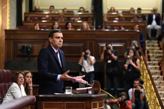 Pedro Sánchez, President of the Spanish Government / Ph. Oscar Del Pozo - AFP