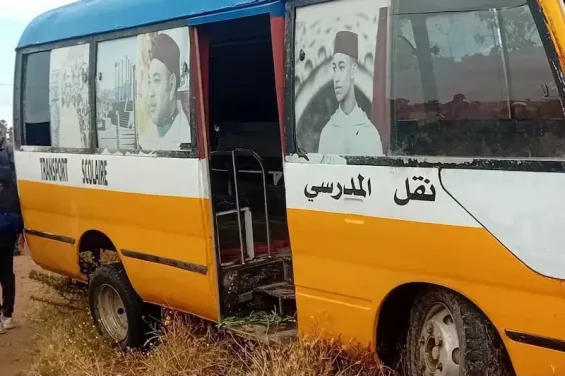 School transport crash injures 20 pupils in Berrechid