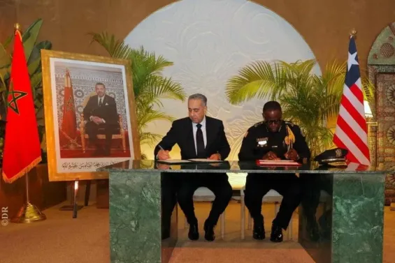 Morocco and Liberia sign security cooperation deal in Rabat