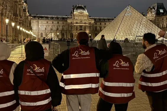 Paris police officer arrested over racist Islamophobic attack on charity volunteers