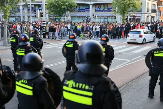 Dutch police arrest 13 after Morocco World Cup win sparks The Hague riots