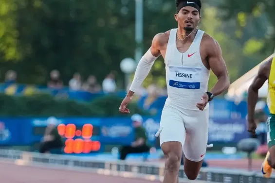 Yassine Hssine becomes first Moroccan under 20 seconds in 200m