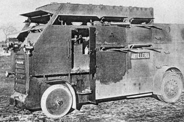 Historia: El primer camión blindado del ejército español estaba destinado a la guerra del Rif