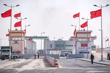 Mauritanian security delegation visits El Guerguerate border with Morocco