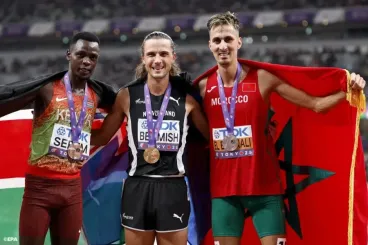 Mundiales de Tokio: Soufiane El Bakkali gana la medalla de plata, Beamish se lleva el título mundial