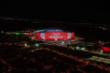 ONMT: «Marruecos, tierra de luz» brilla en el estadio príncipe Moulay Abdellah