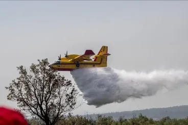 Provincia de Azilal: Incendio forestal en Ait Isha controlado gracias a dos aviones Canadair