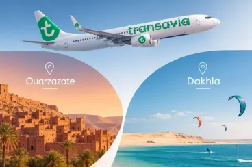 "ترانسافيا" تعزز رحلاتها بين باريس وورزازات والداخلة