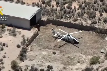 Spain dismantles hashish smuggling network using helicopters from Morocco to Spain