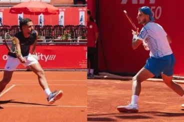 Moroccan tennis players Bennani and Baadi exit GP Hassan II