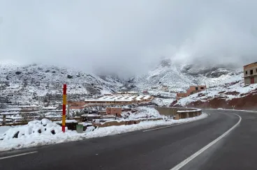 Marruecos: Viento, nieve, chubascos y ola de frío de lunes a miércoles