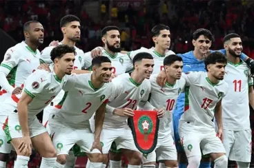 Prince Moulay Rachid Welcomes Members of the National Football Team