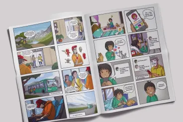 HACA launches comic strip to combat digital violence against women