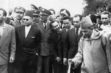 En 1957, la carretera Al Wahda reunía a Ben Barka, Hassan II y al general Oufkir