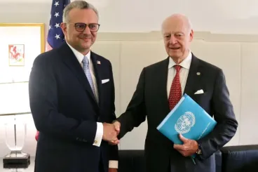 U.S. support for Moroccan sovereignty restated during talks with de Mistura 
