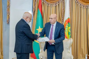 Mauritania : President El Ghazouani receives Polisario political and military delegation