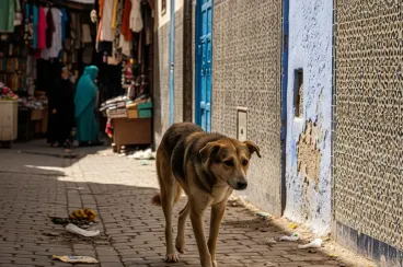 Rabid dog attack causes panic at Aghroud beach near Agadir