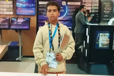 Young Moroccan inventor Amine Akhbach creates smart solutions from childhood curiosity