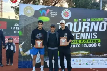 Moroccan tennis stars shine at ITF M15 Agadir tournament