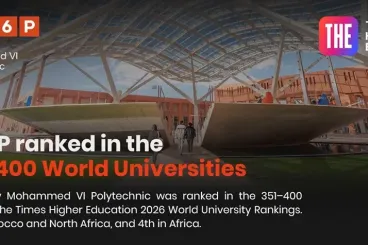 UM6P ranks among top 400 global universities in THE 2026 ranking