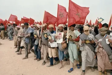 Celebrating the 50th anniversary of the Green March in Paris at Maison du Maroc